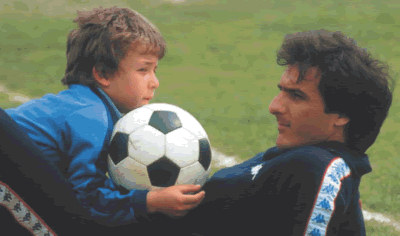 Avec son fils Riccardo