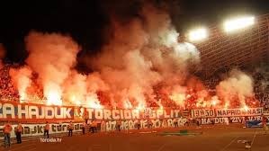 La Torcida Split lors de la réception du Dinamo Zagreb. (DR)