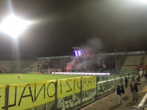 2400 supporters Bolognais ont fait le cours déplacement à Modène.